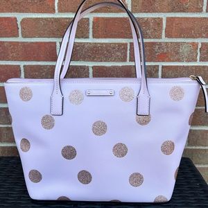 NWOT Kate Spade Polka Dot Small Tote